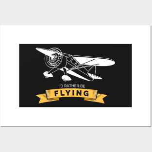 airplane pilot shirt gift Posters and Art